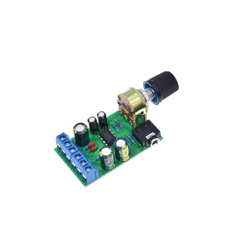 hiBCTR 4-Pack TDA2822M Stereo Amplifier Modules – Dual-Channel 1.8-12V DC Audio Amp Boards for Arduino & DIY Electronics​ - Image 4